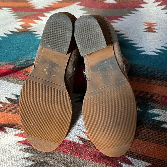 🌧️ Waterproof, Fleece lined, Suede Ankle Boots. Taupe/Tan. 6.5 - Picture 9 of 14